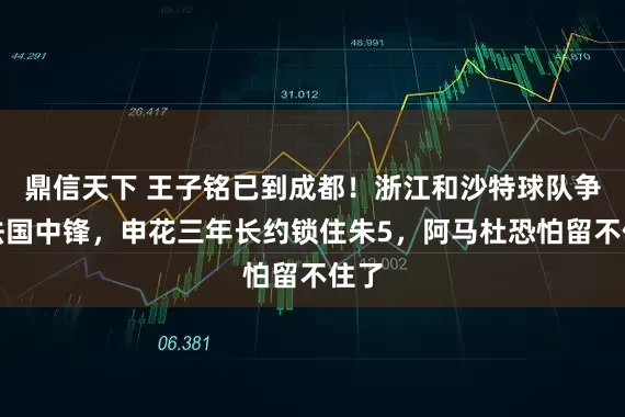 鼎信天下 王子铭已到成都！浙江和沙特球队争抢法国中锋，申花三年长约锁住朱5，阿马杜恐怕留不住了